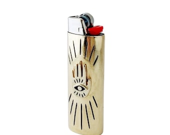 Hand Eye Lighter Case