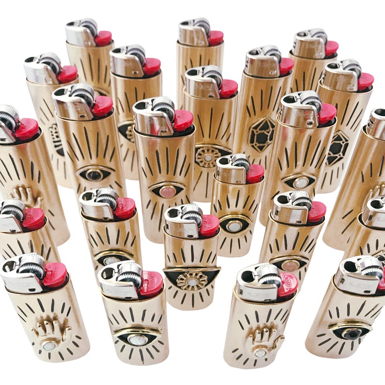 Vision Lighter Case with Opal // Evil Eye All Seeing Eye image 4