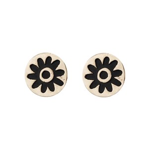 Blume Signet Ohrringe