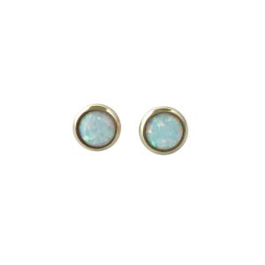 Opal Stud Earrings