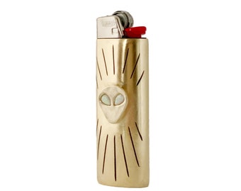Alien Lighter Case with Opal