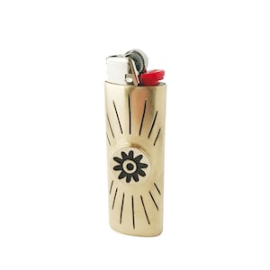 Flower Signet Lighter Case