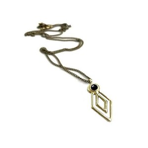 Delirium-ketting met zwarte onyx