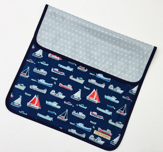 nautical changing mat
