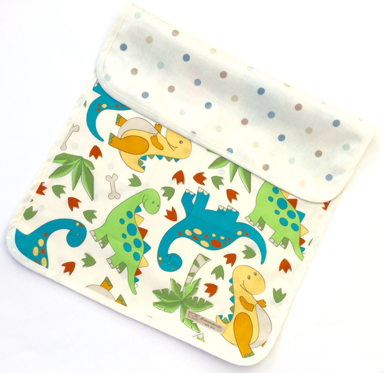 Dinosaur changing mat Dinosaur changing pad baby changing Etsy