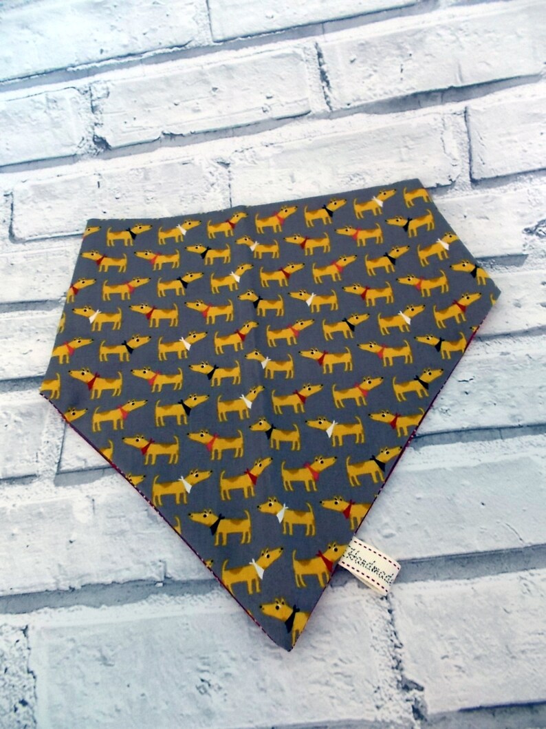 Dog Fabric Bandana Cat Neckerchief Dog Neckerchief Dog Etsy UK