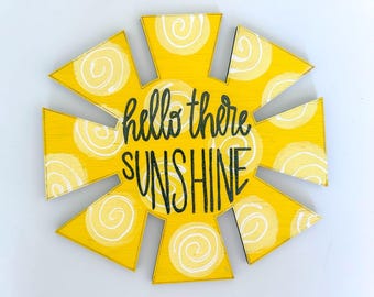 Zawieszka na drzwi Hello Sunshine