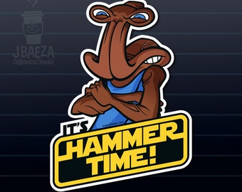 Hammerhead Cantina Alien Decal Sticker Star Wars