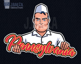 Giant Chip Muffler Man Pennsylvania Magnet