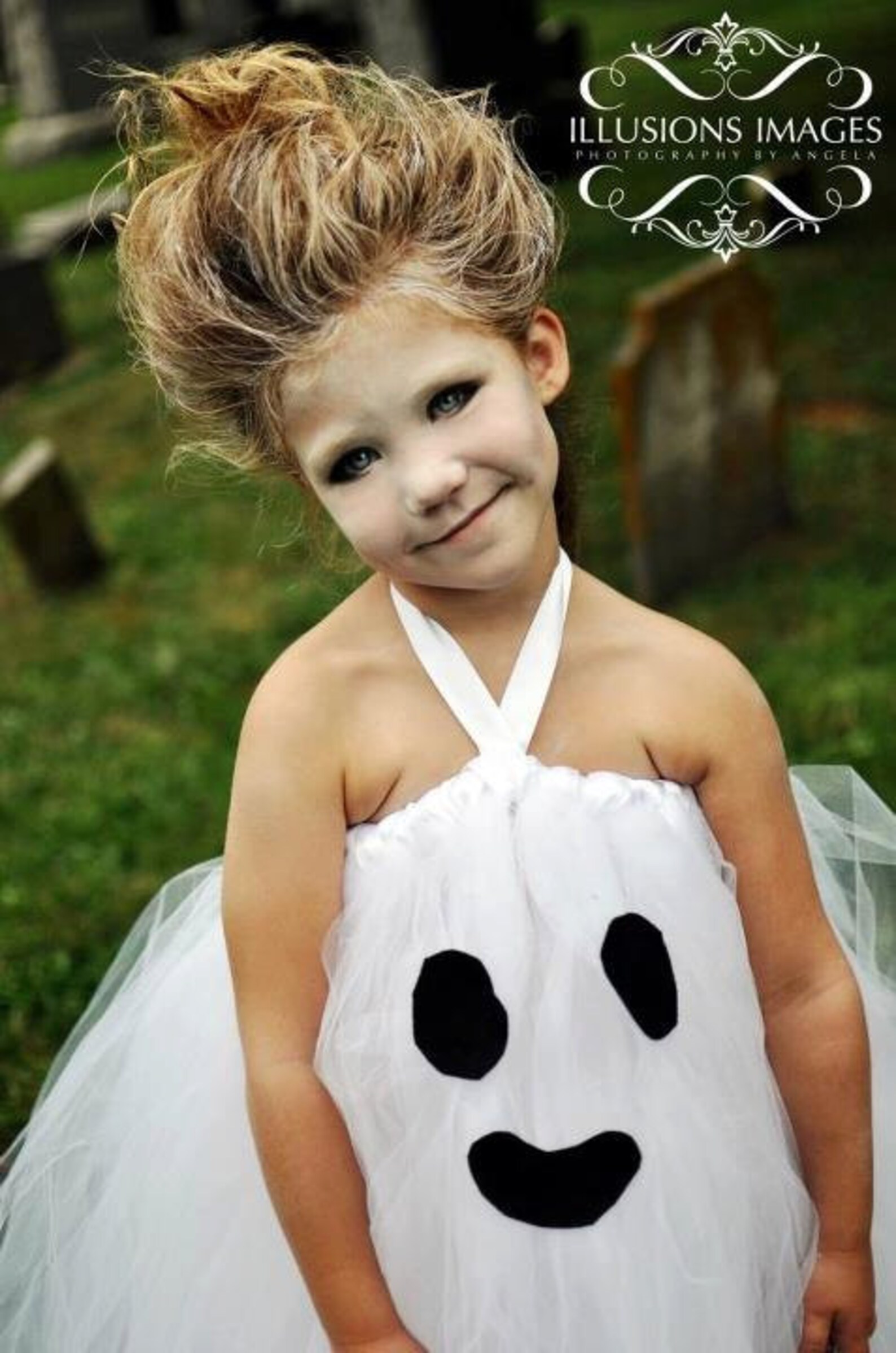 Ghost Tutu Dress OTT Boutique OOC Pageant Wear Halloween | Etsy