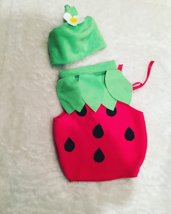 Strawberry outfit of choice costume Halloween pageant | Etsy