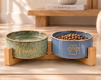 Custom Pet Bowl With Name,Engraved Puppy Gift,New Puppy Gift Idea,Dog Food Dish,Pet Accessories
