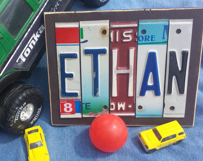Custom License Plate Names 56 Letters Etsy