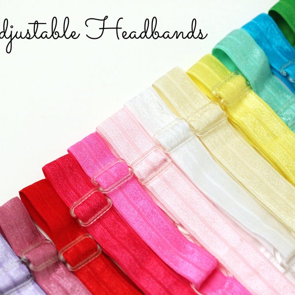 Adjustable Headband | Interchangeable Headband | Adjustable FOE Headband