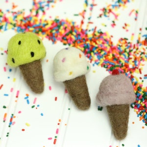 Filz Eiscreme // Filz Eiscreme | Filzformen