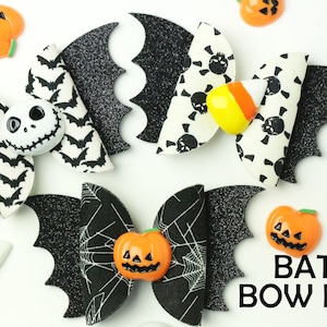 Bow Die | Hair Bow Die | BATS | Halloween Bow Dies