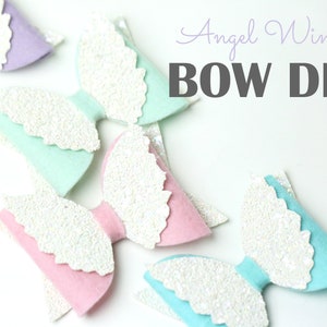 Bow Die | Hair Bow Die | ANGEL WINGS