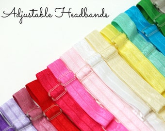 Adjustable Headband | Interchangeable Headband | Adjustable FOE Headband