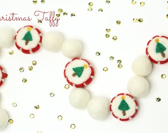 Filz-Bonbon |  Filz Taffy | Filz Weihnachtsbaum Candy | Filz Form
