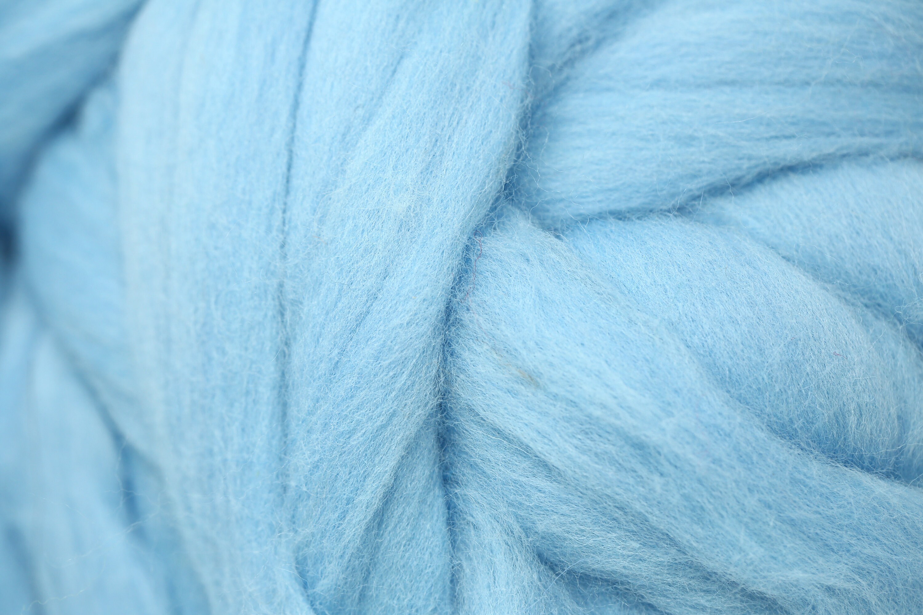 Merino Wool Roving 21 Micron - Blue Wool Roving | Wet Felting Wool ...