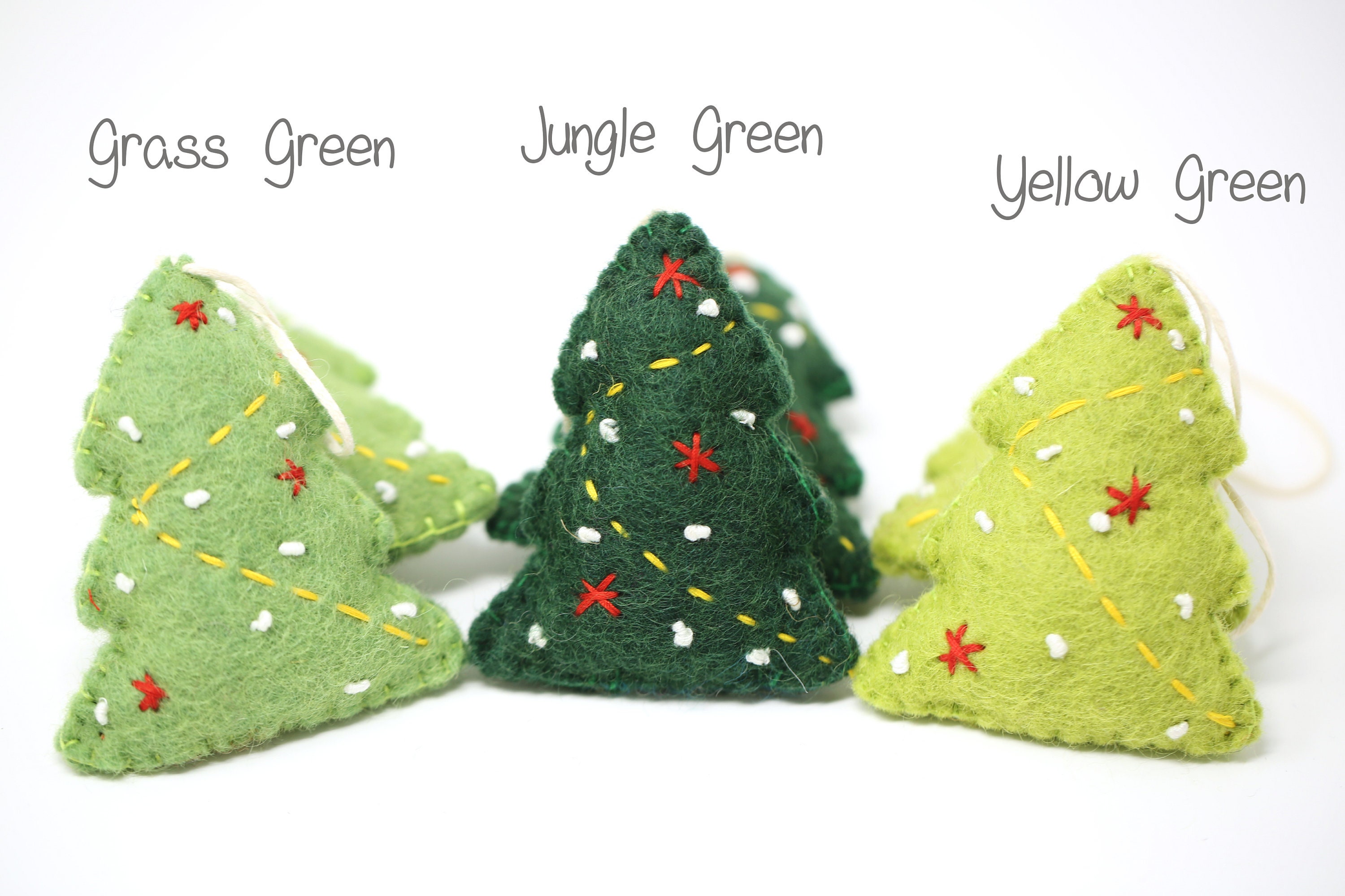 How To Make A Felt Christmas Tree - With a Touch of Luxe