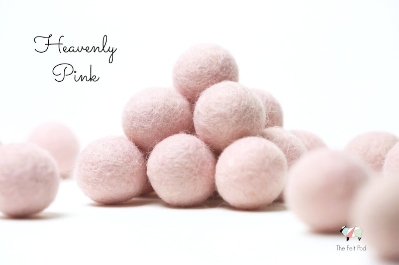 Wool Felt Balls // Felt Ball Garland DIY // Diy Mobile // Diy Etsy