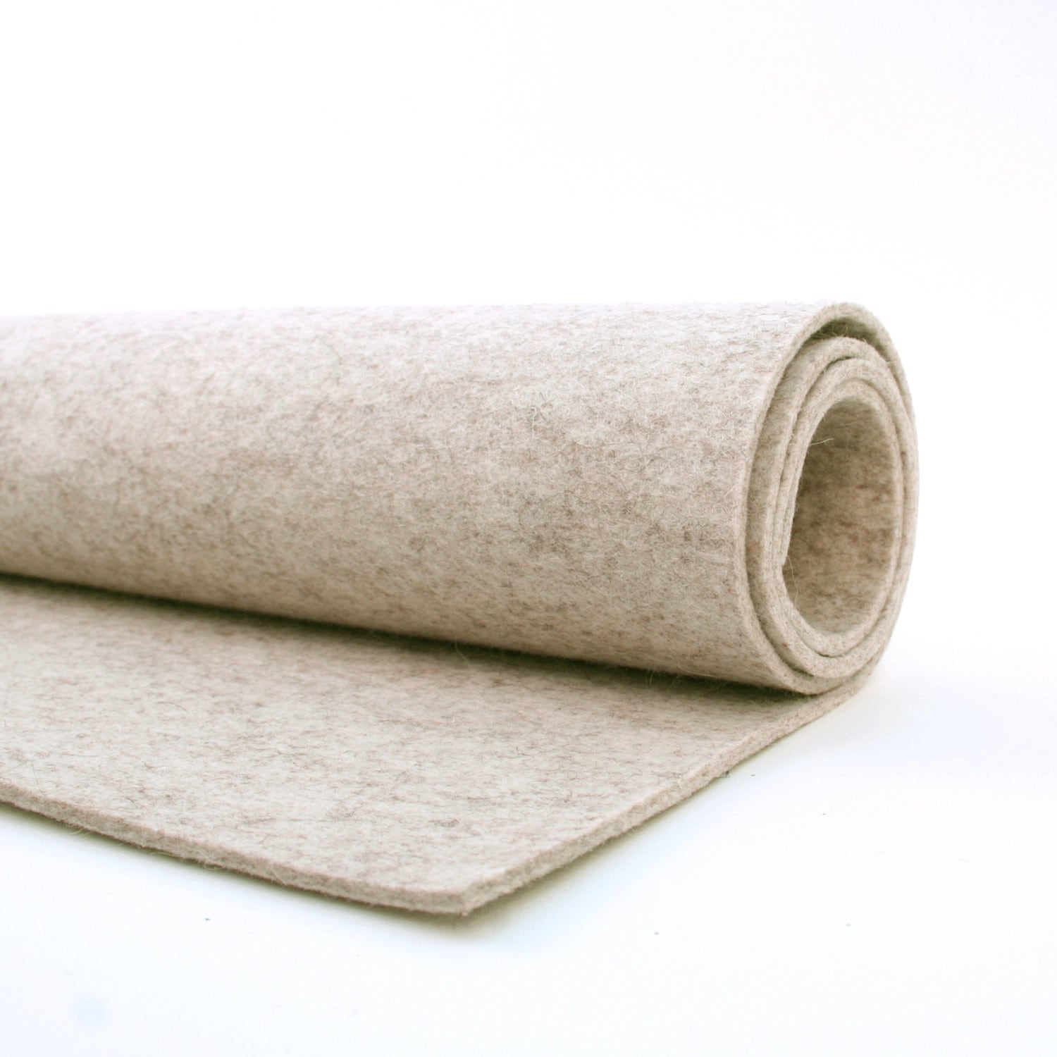 Dicker Wollfilz 3mm 9 X 18 100% Wollfilz Heather Beige - .de