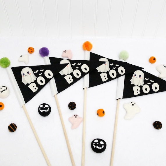 Halloween Pennant | BOO Pennant | Halloween Flag
