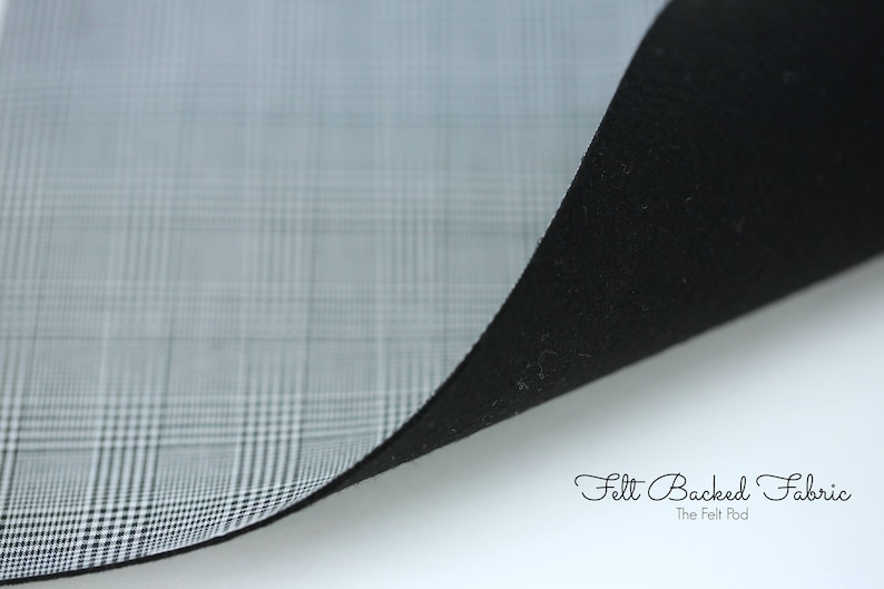 Bias Tape Felt Backed Fabric Cotton Fabric Bias Binding Classic Plaid Pepper Robert Kaufman Sevenberry Fabric Felt