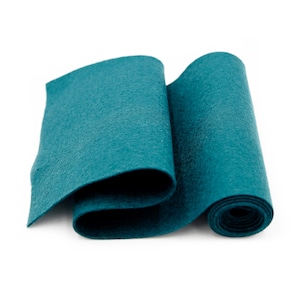 Rolle aus 100% Wolle in der Farbe TSUNAMI - 13cm x 92cm