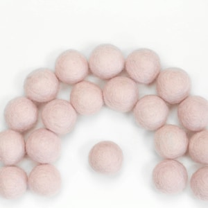 Felt Balls. Wool Felt Balls. 25mm Felt Pom Poms. Lose Felt Pom Pom