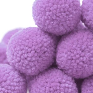 Yarn Poms -  P51 ORCHID Yarn Pom Pom