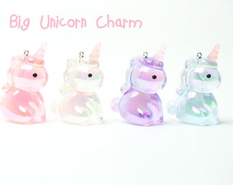 Big Unicorn Charm - 1 Piece
