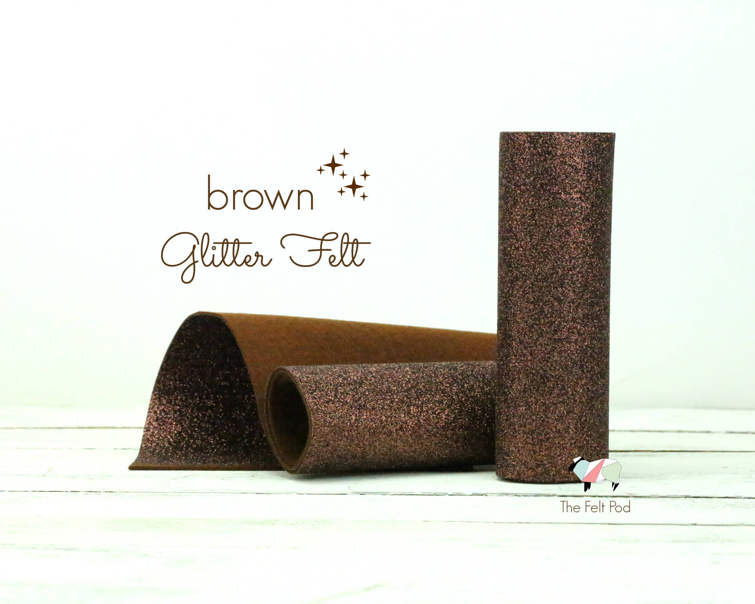 Brown Glitter HTV — WickStreetVinyl