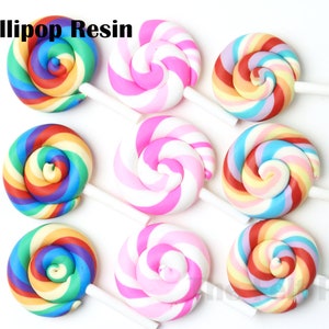 Lollipop Resins  | Lollipop Cabochons