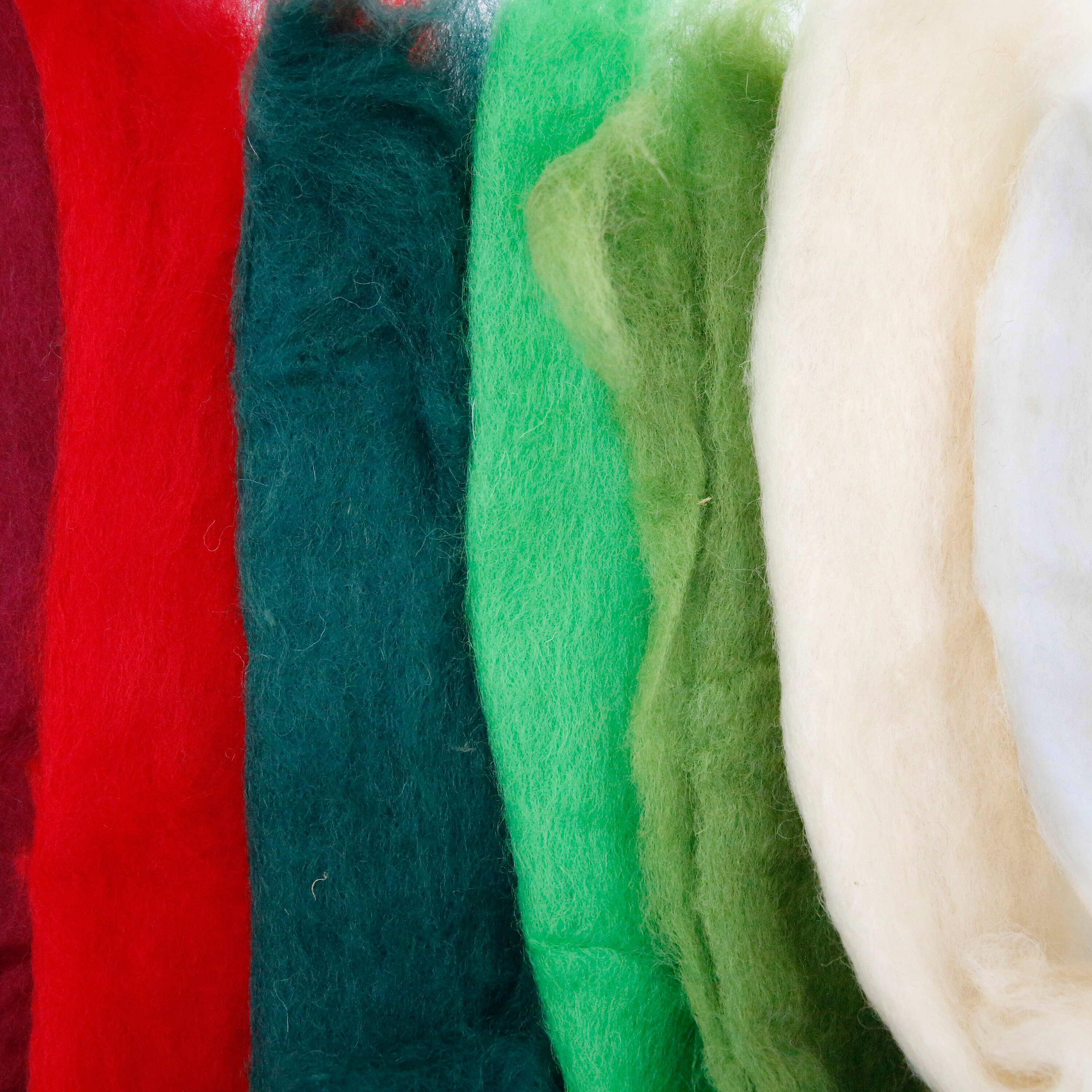 Laine à Feutrer Pour Feutrage Sec Et Humide – Vert Lime 100g