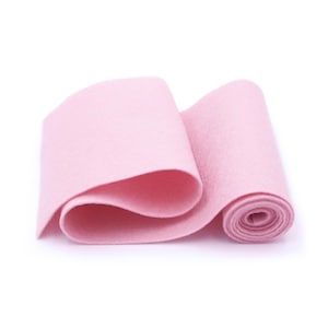 Filzrolle aus 100 Prozent Wollfilz in der Farbe NELKENROSA aus 100% Wollfilz in Rosa