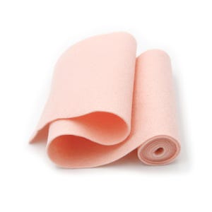 Rolle aus 100 Prozent Wollfilz - 13cm x 92cm - 13cm x 92cm - 13cm x 92cm