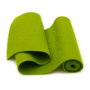 Wollfilzrolle aus 100% Wollfilz in Farbe WILLOW - Designer Wollfilz aus Merinowolle