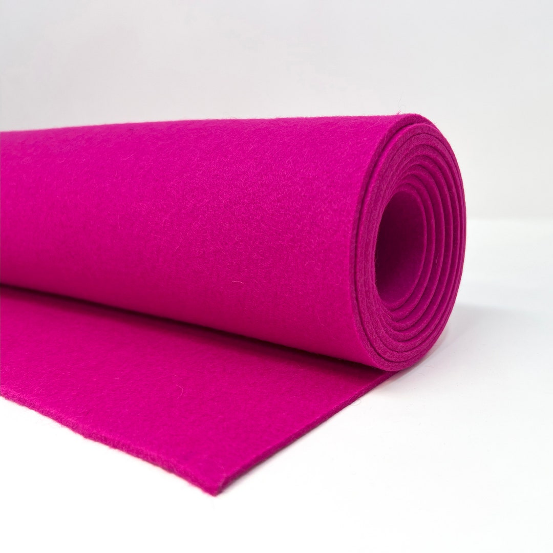 3mm Wool Felt // Designer Felt // Thick Wool Felt 3mm 9 X 18 100 Wool
