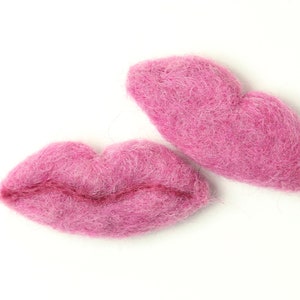 Gevilte lippen Vilten lippen Valentijn Lippen afbeelding 8