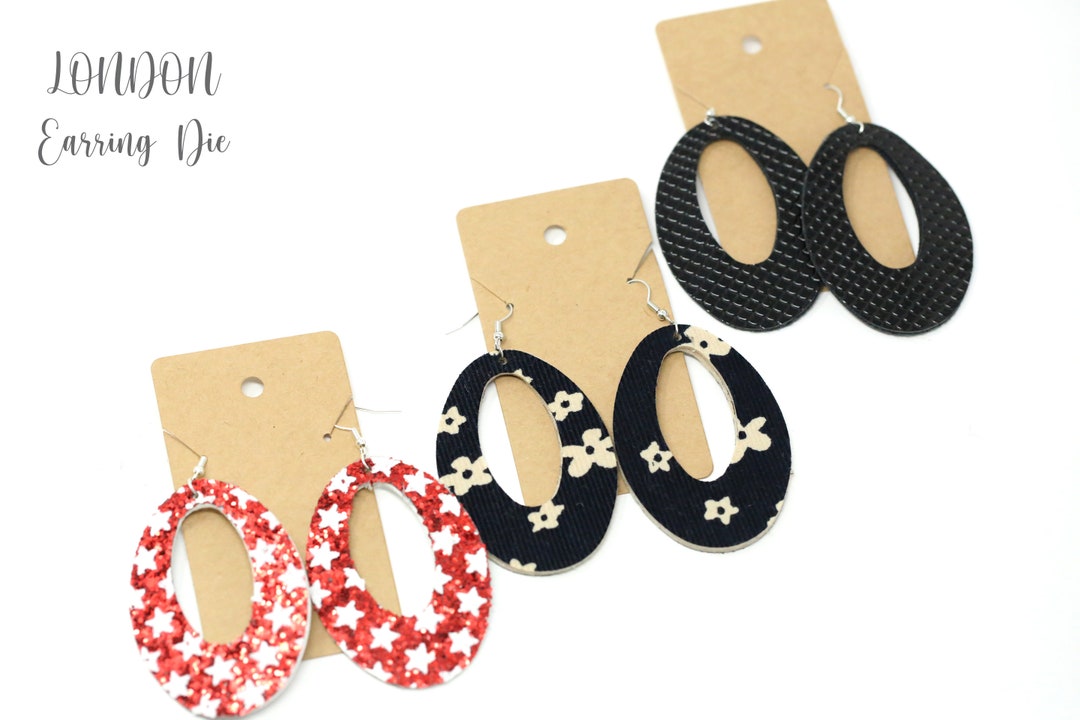 Earring Die Cut LONDON Etsy