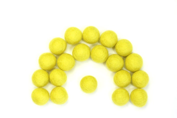 1000 Balls Size 1 cm Bright POM POM Felt Balls Nursery craft