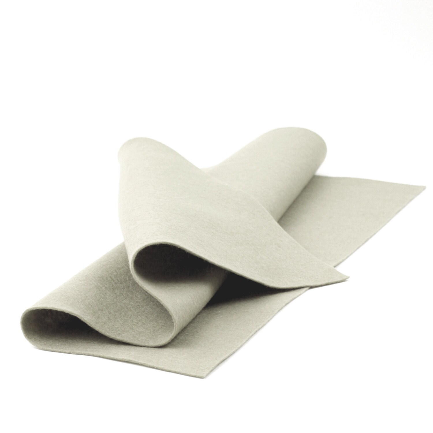100 Wool Felt Sheet in Color CEMENT 18 X 18 Etsy