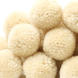 YARN POMS -  PO1 - Wheat  | Yarn Pom Poms