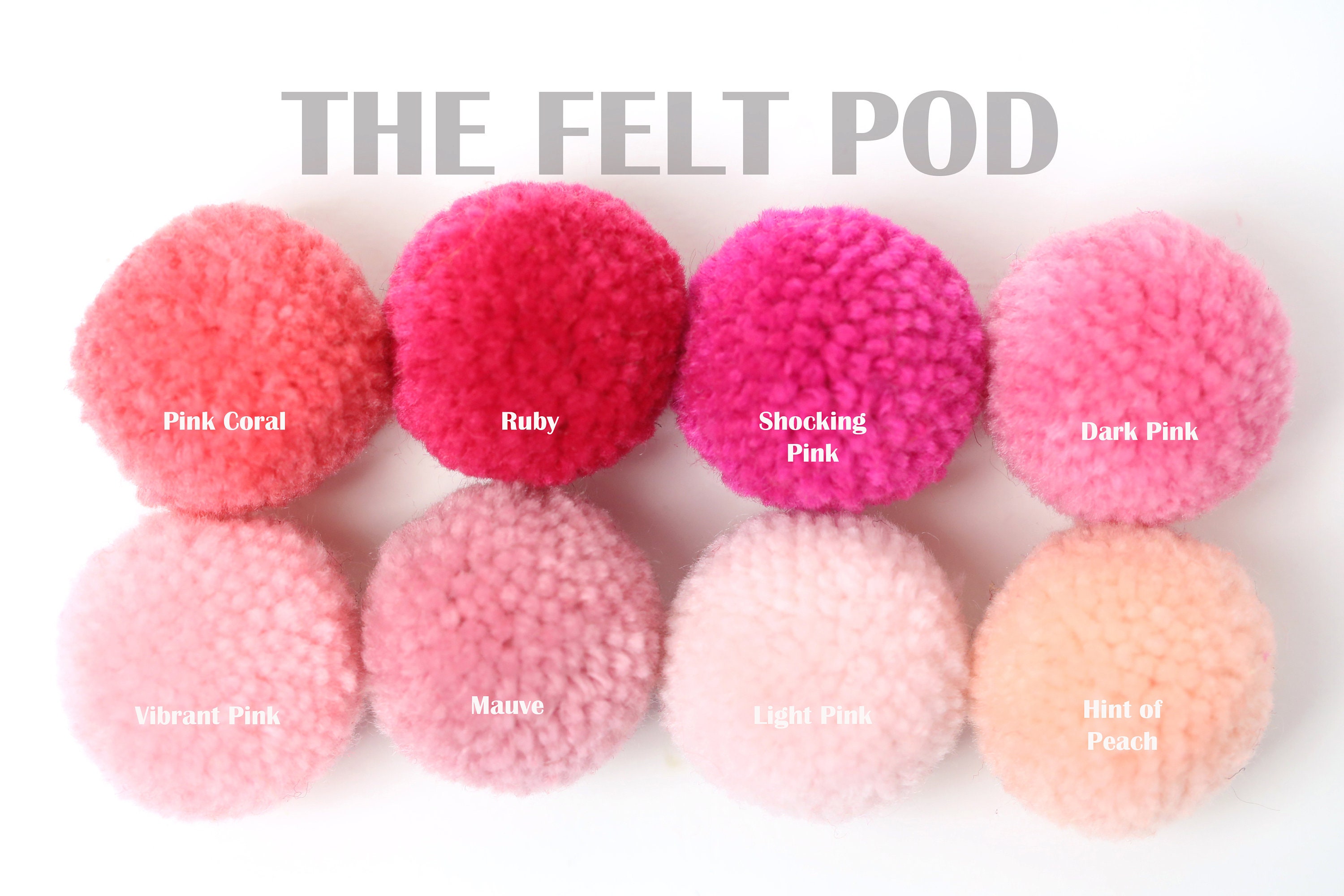 35pcs Large 10cm (4) Hot Pink Soft Yarn Pom Poms, Fuschia Pom Pom  Decoration Decor, Cotton Handmade, Big Yarnball - Diy Craft Supplies -  AliExpress