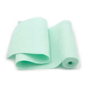 Rolle aus 100 Prozent Wollfilz - 13cm x 92cm - 100% Wollfilz in 100% Wollfilz
