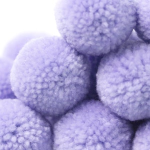 Yarn Poms -  P50 EVENING LAVENDER Yarn Pom Pom