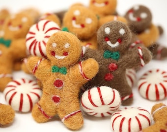 Felt Gingerbread Man