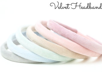 Velvet Headbands | Pastel Velvet Headbands